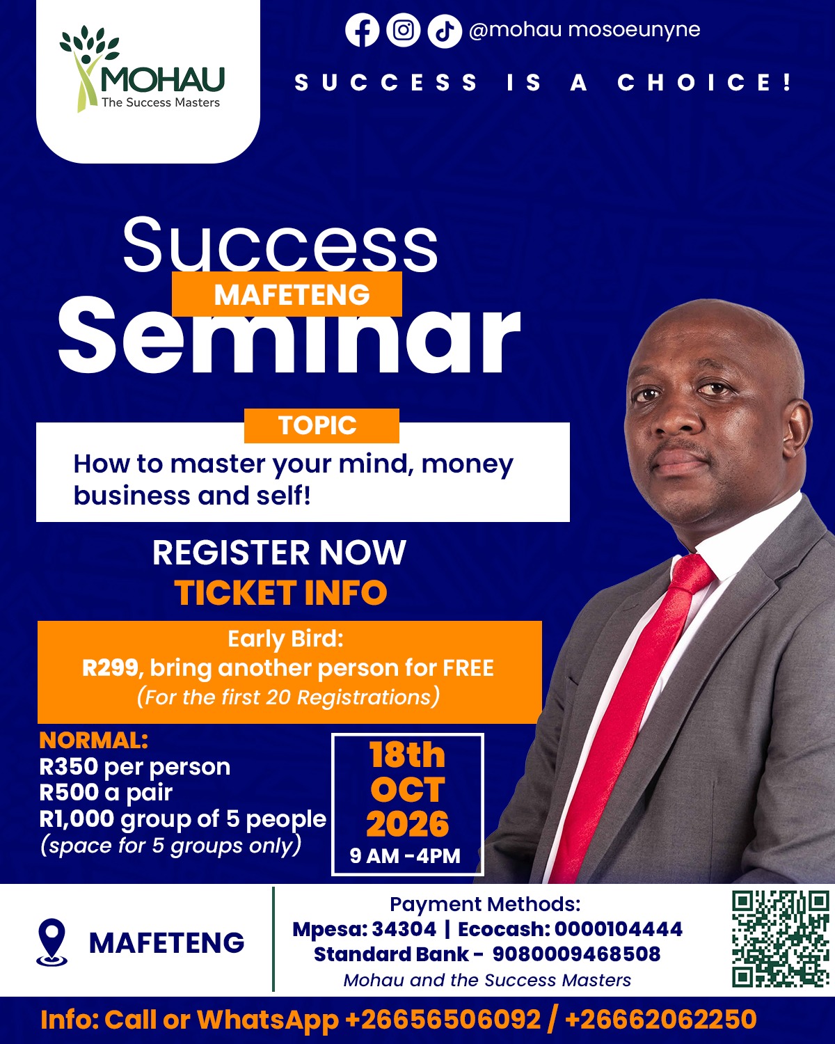 Mafeteng Seminar Tour